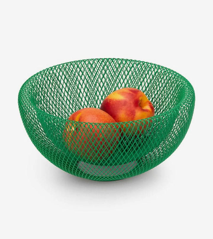 Lisslune | Steel Mesh Fruit Basket with Ventilation for Fresh Storage