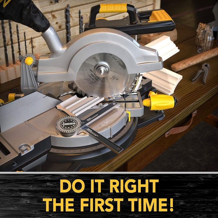 Lisslune | CORNERWISE – Laser Engraved Miter Saw Corner Measuring Tool for Accurate Cuts