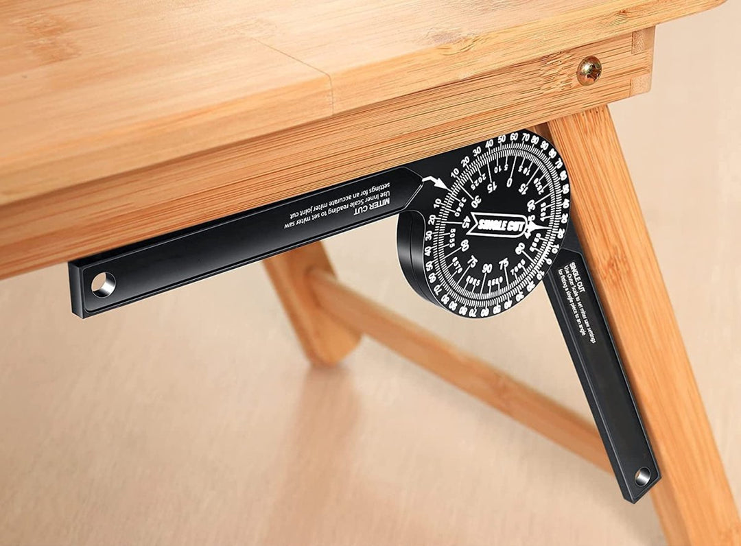 Lisslune | CORNERWISE – Laser Engraved Miter Saw Corner Measuring Tool for Accurate Cuts