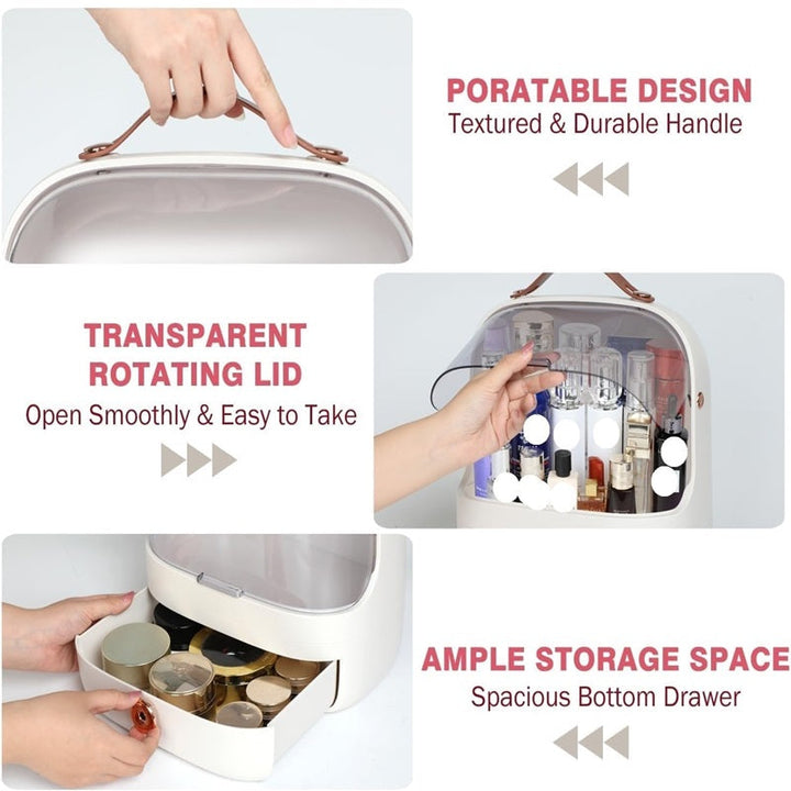Lisslune | Makeup and Cosmetic Organizer Box