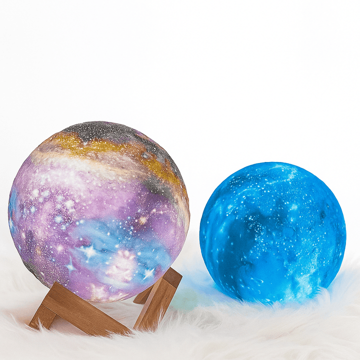 Lisslune | CosmoShine – Multicolor Moon Night Light with Remote Control