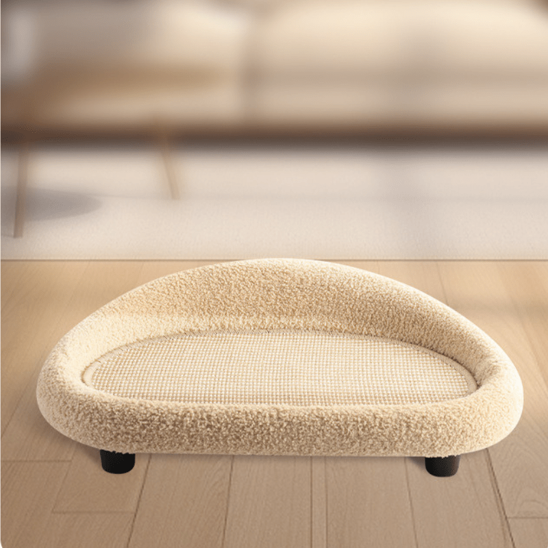 Lisslune | COSYCAT Retreat – Stylish Cat Bed with Sisal Scratch Surface & Cushion