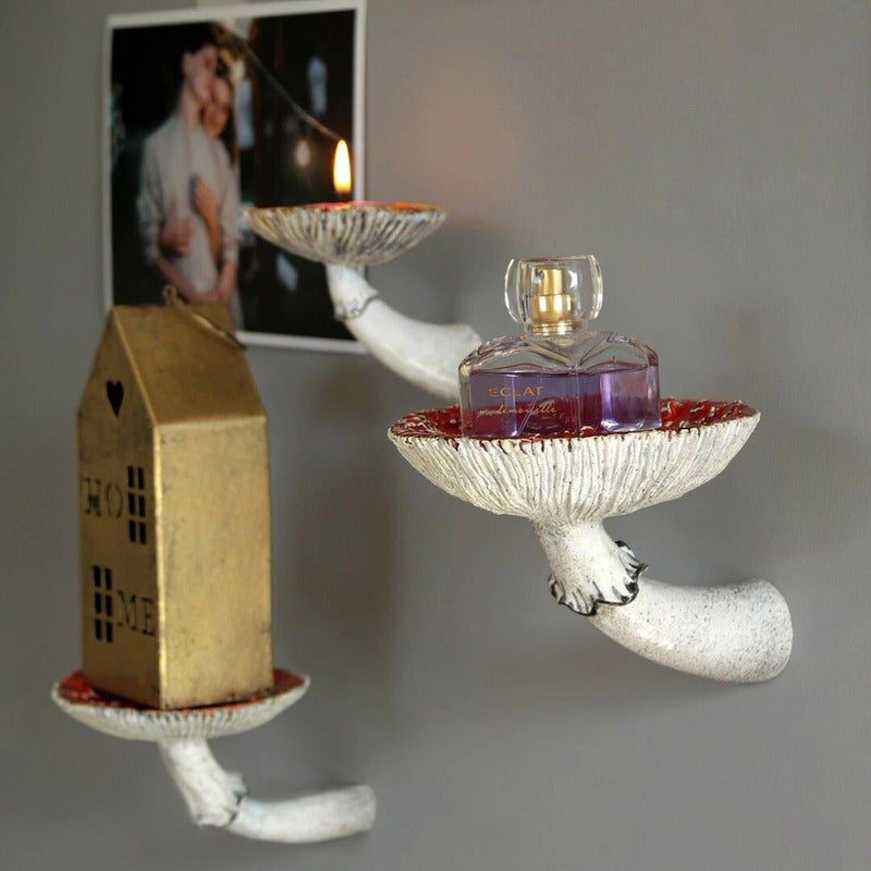 Rynx | Mushroom Wall Shelf
