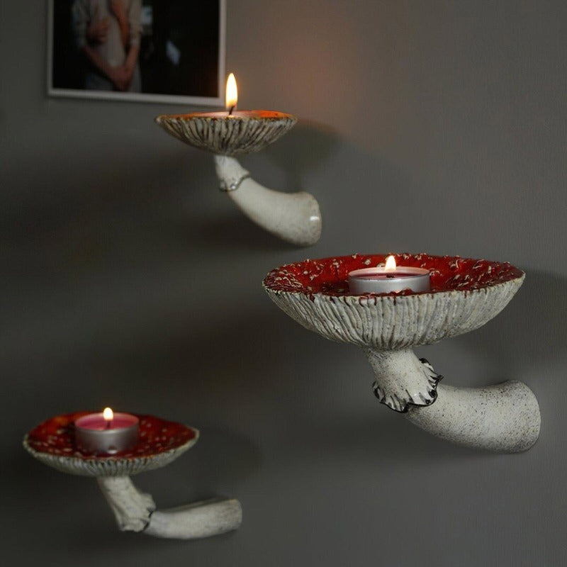 Rynx | Mushroom Wall Shelf