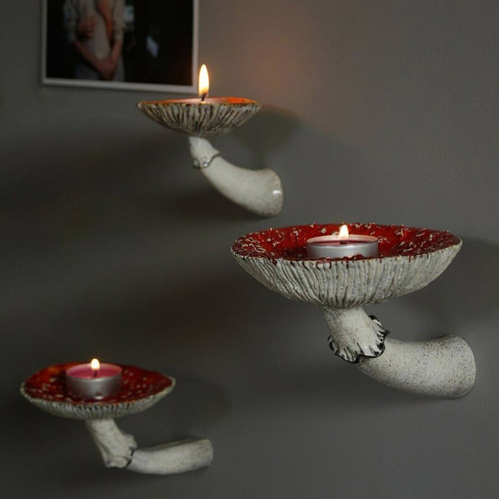Rynx | Mushroom Wall Shelf
