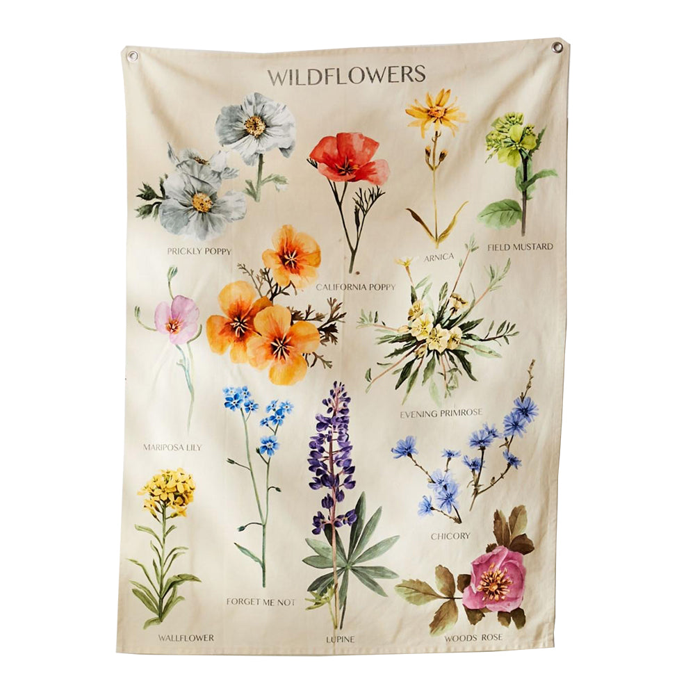 Rynx |Wildflowers Wall Tapestry