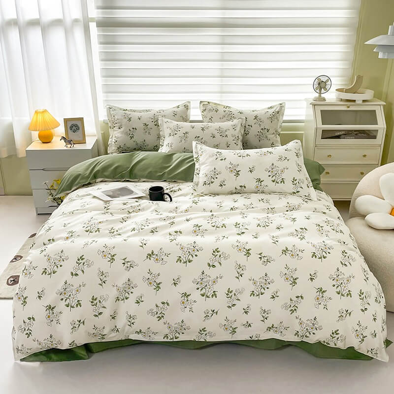 Rynx | Vintage Chamomile Flower Bedding Set