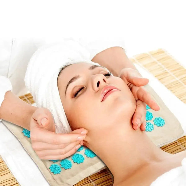 Lisslune | Acupressure mat with Pillow and 5500 Pressure Points – The Florapress Relaxation Set