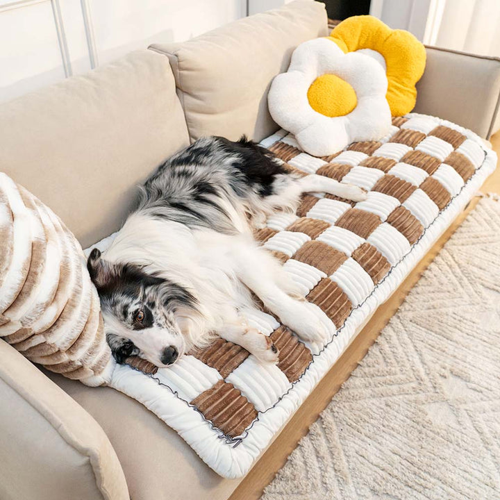 Lisslune | HOMECUDDLE Blanket – Soft Chenille Pet Blanket with Style & Furniture Protection