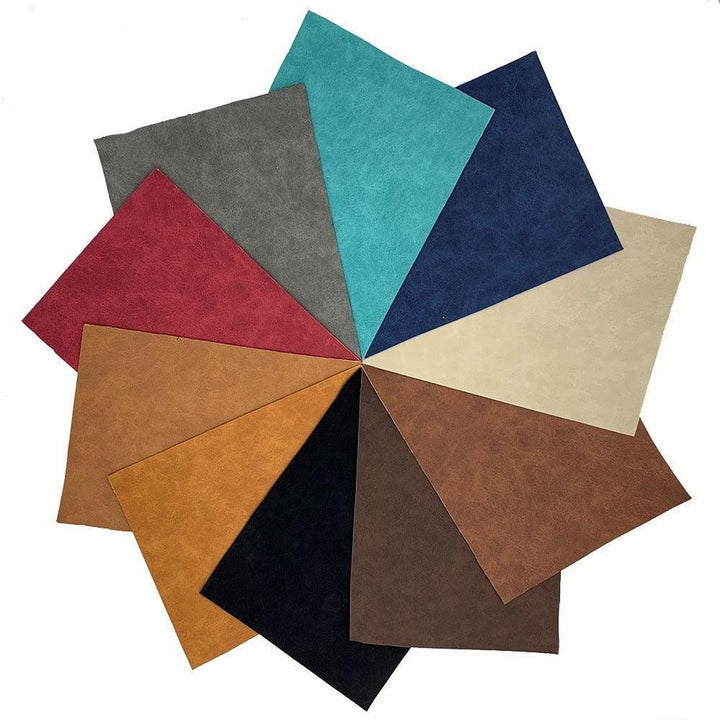 Lisslune | Premium Frosted Synthetic Leather: A5 Craft Sheets for Elegant DIY Projects