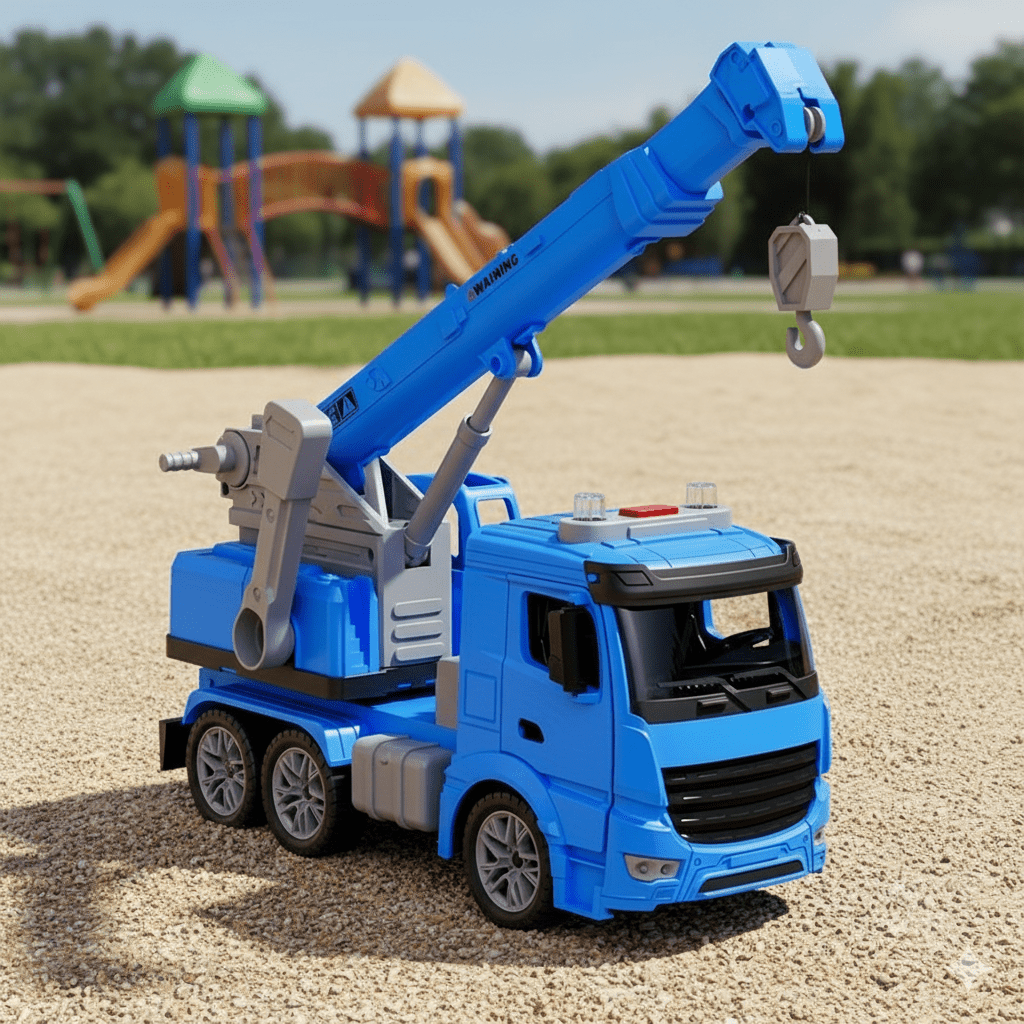 Lisslune | CraneMax Junior – Construction Crane Toy with Lights & Sound
