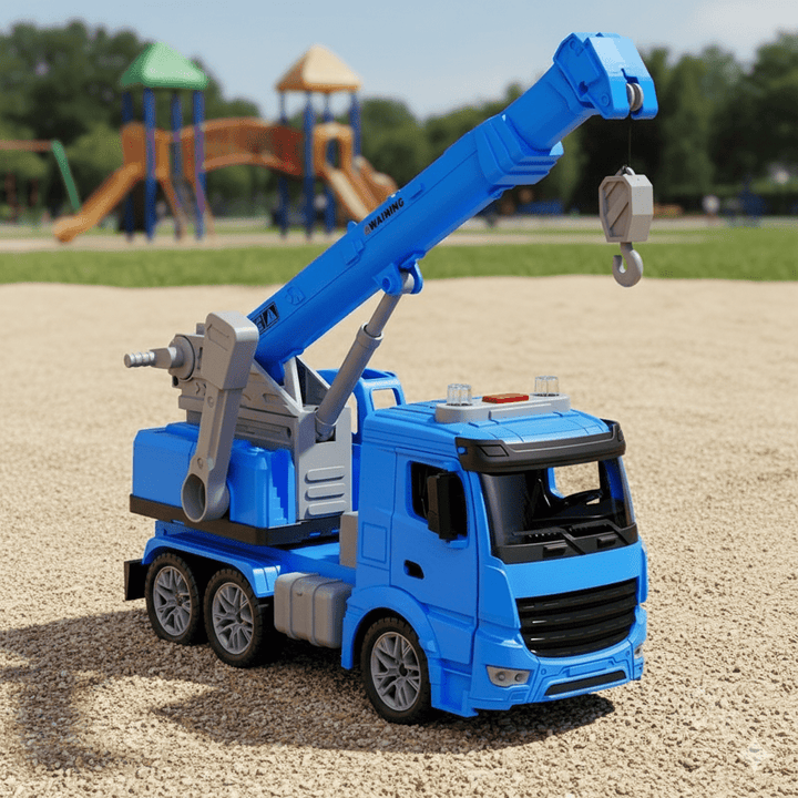 Lisslune | CraneMax Junior – Construction Crane Toy with Lights & Sound