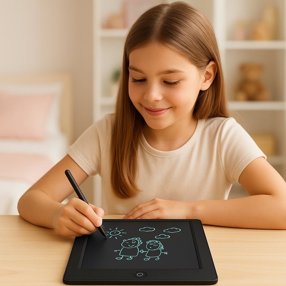 Lisslune | Creasketch – LCD Drawing Board for Kids with One-Click Erase & No Screen Glare