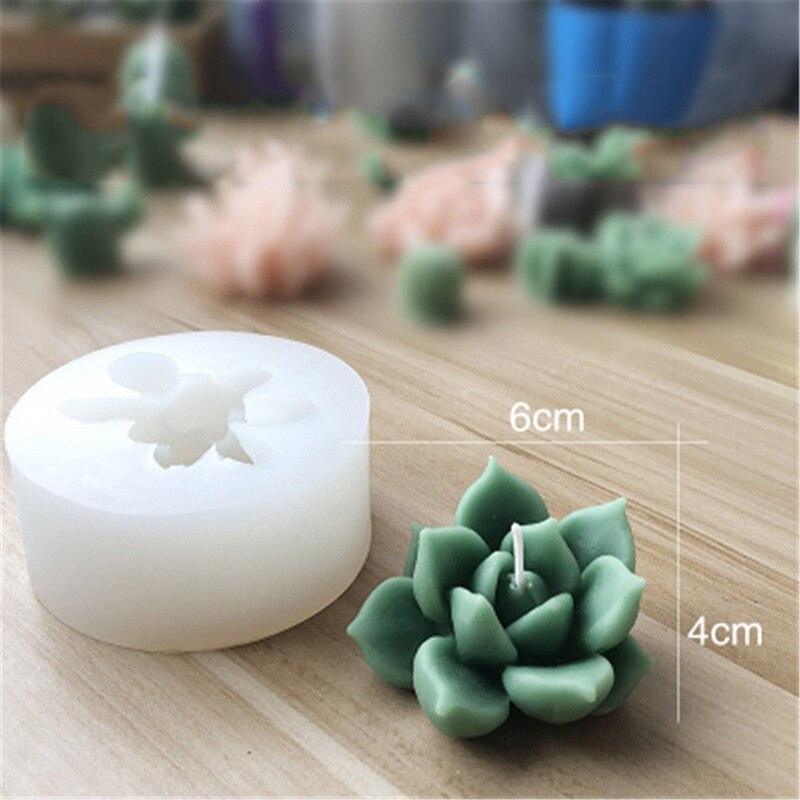 Lisslune | Creative 3D Cactus and Succulent Silicone Mold for Unique Creations and Baking