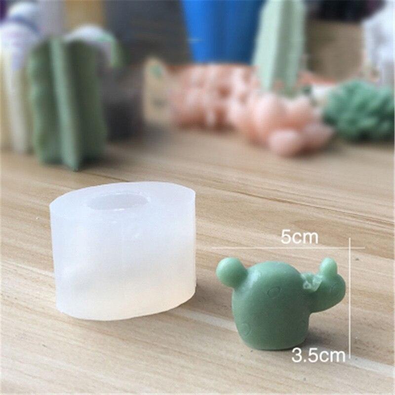 Lisslune | Creative 3D Cactus and Succulent Silicone Mold for Unique Creations and Baking