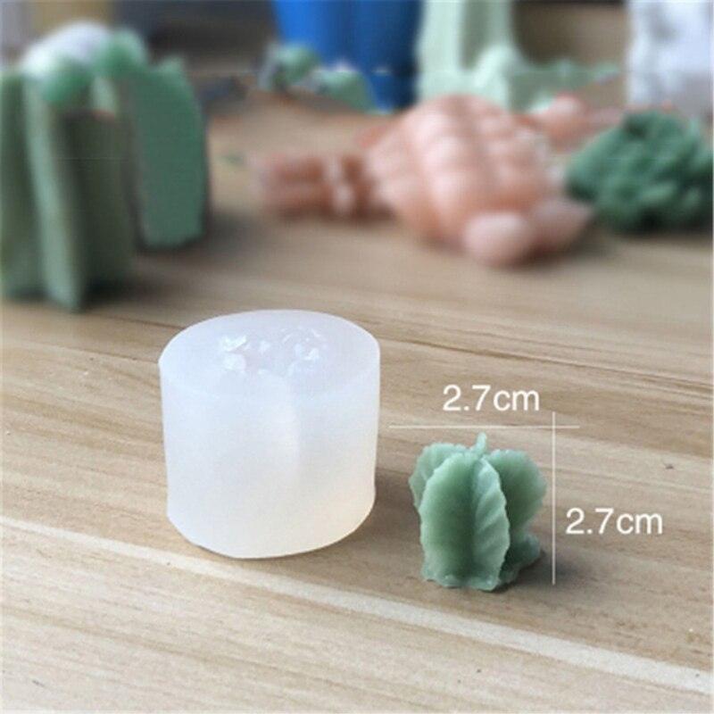 Lisslune | Creative 3D Cactus and Succulent Silicone Mold for Unique Creations and Baking