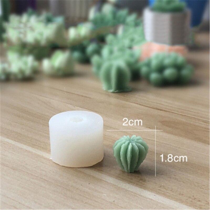 Lisslune | Creative 3D Cactus and Succulent Silicone Mold for Unique Creations and Baking