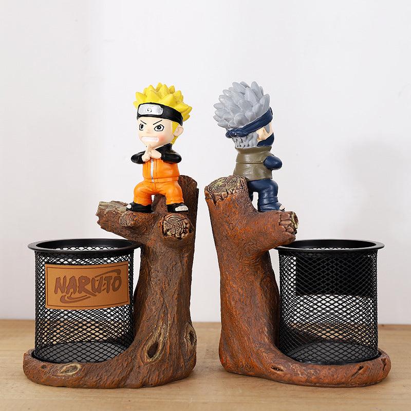 Lisslune | Anime-inspired resin pen holder: Chic desk organizer for storing stationery