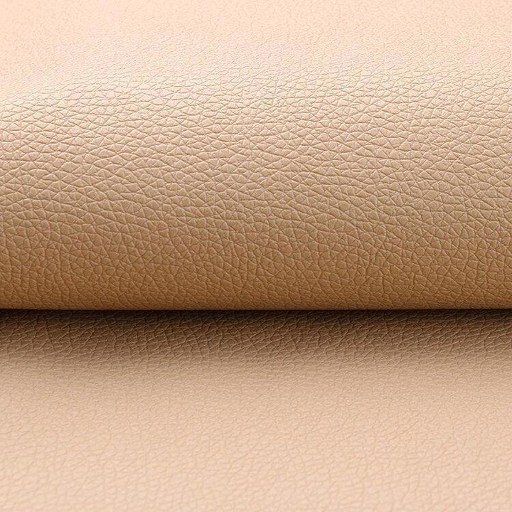 Lisslune | Litchi PU Leather Craft Set: Versatile DIY Fabric Set for Creative Projects
