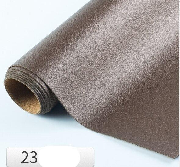 Lisslune | Litchi PU Leather Craft Set: Versatile DIY Fabric Set for Creative Projects