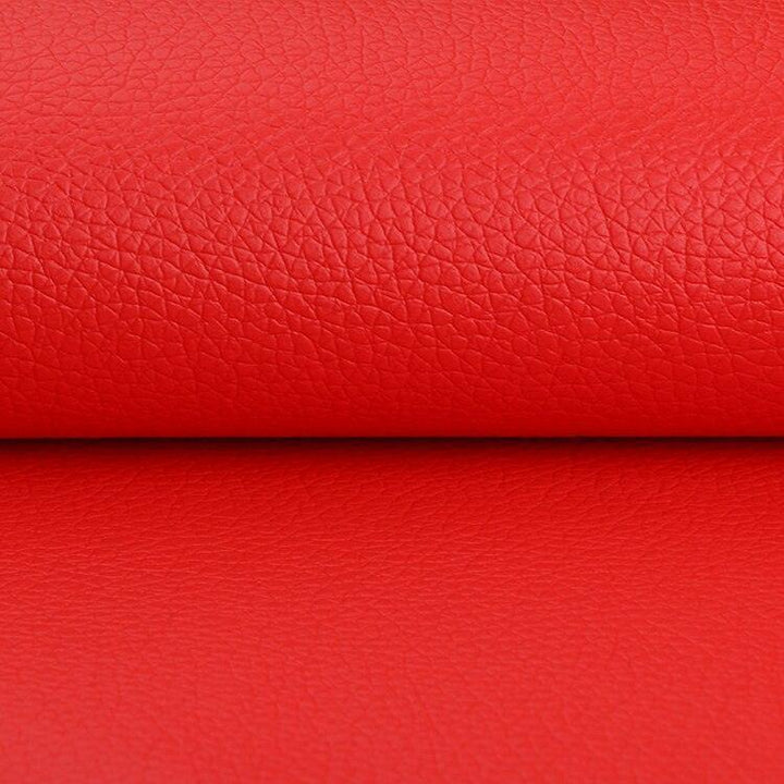 Lisslune | Litchi PU Leather Craft Set: Versatile DIY Fabric Set for Creative Projects