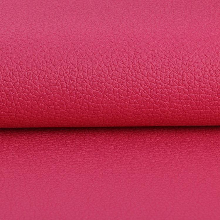 Lisslune | Litchi PU Leather Craft Set: Versatile DIY Fabric Set for Creative Projects