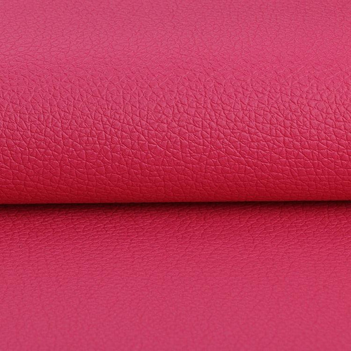 Lisslune | Litchi PU Leather Craft Set: Versatile DIY Fabric Set for Creative Projects