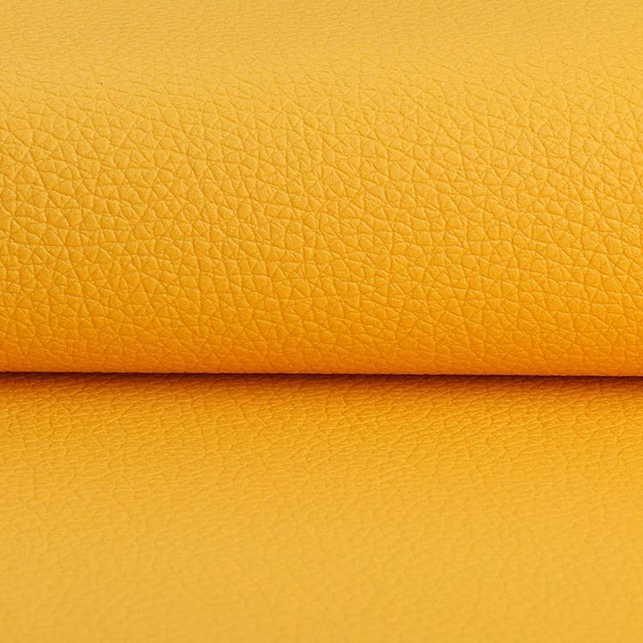 Lisslune | Litchi PU Leather Craft Set: Versatile DIY Fabric Set for Creative Projects