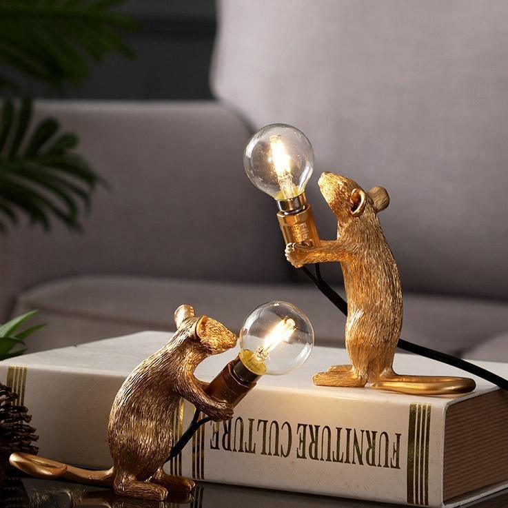 Lisslune | GlowNest - LED mouse-shaped decorative lamp