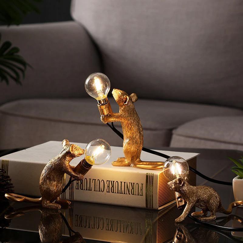 Lisslune | GlowNest - LED mouse-shaped decorative lamp
