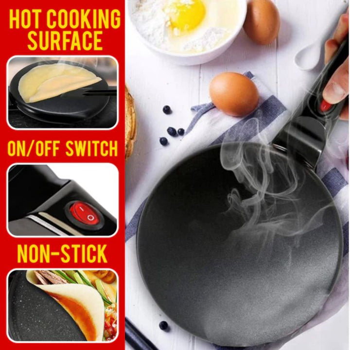 Lisslune | 8-Inch Non-Stick Electric Crepe Maker