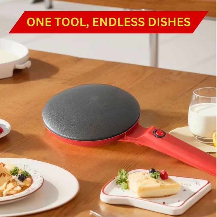 Lisslune | 8-Inch Non-Stick Electric Crepe Maker