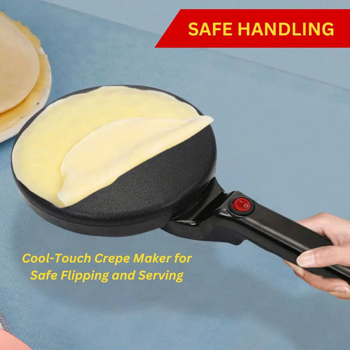 Lisslune | 8-Inch Non-Stick Electric Crepe Maker