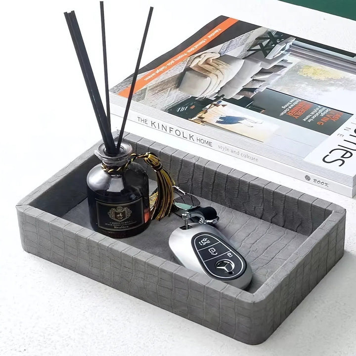 Lisslune | Croc Luxe Organiser Tray Box