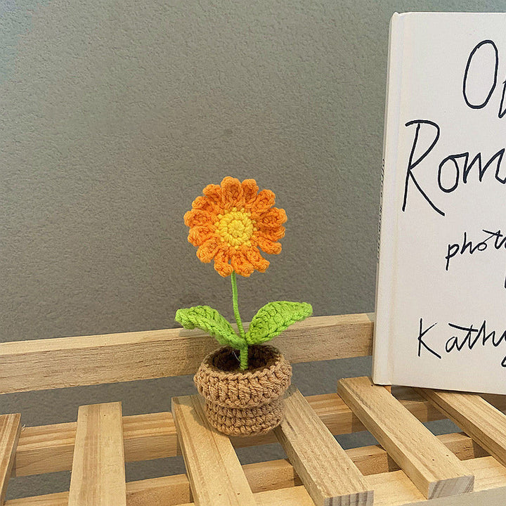 Rynx | Crochet Potted Plants Mini Flowers