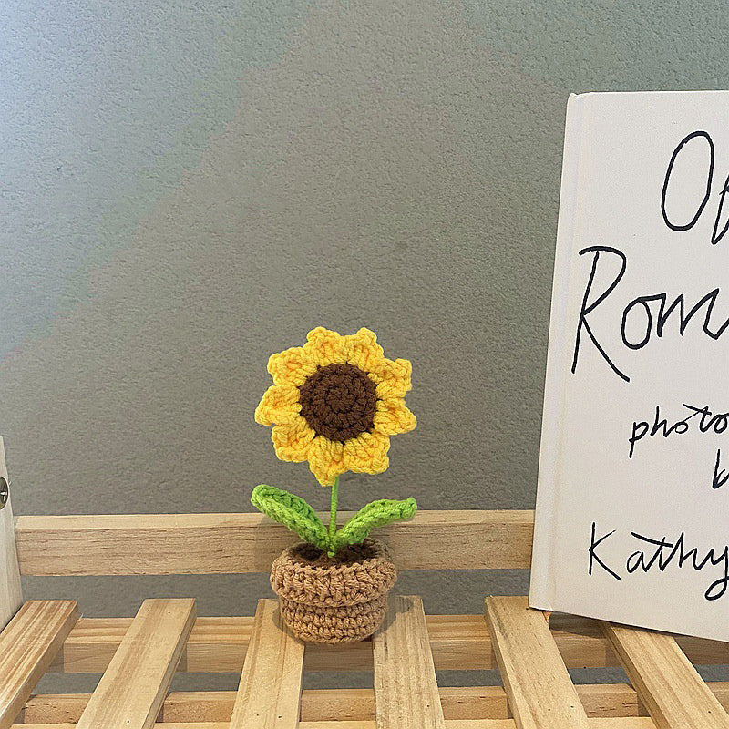 Rynx | Crochet Potted Plants Mini Flowers