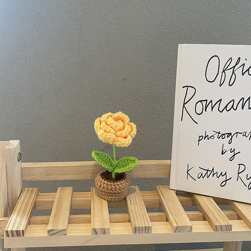 Rynx | Crochet Potted Plants Mini Flowers