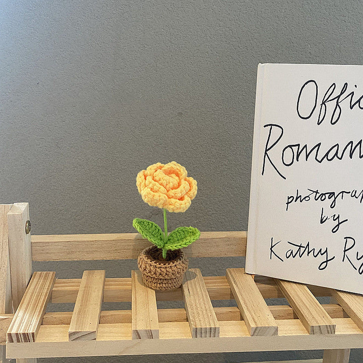 Rynx | Crochet Potted Plants Mini Flowers