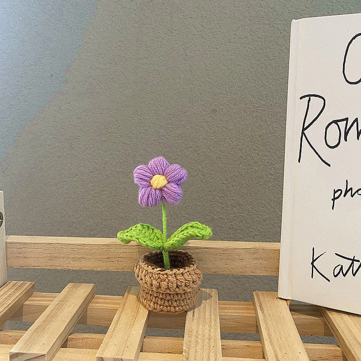 Rynx | Crochet Potted Plants Mini Flowers