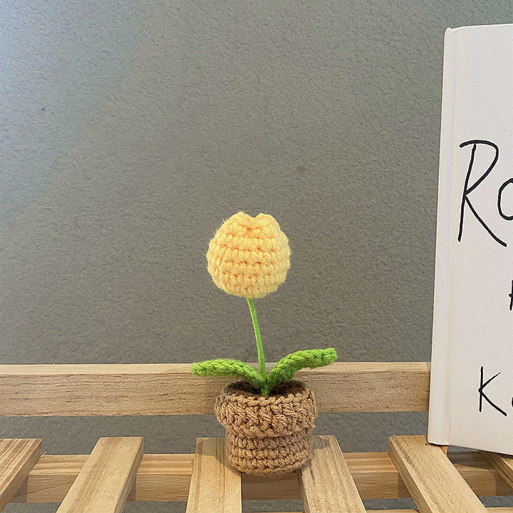 Rynx | Crochet Potted Plants Mini Flowers