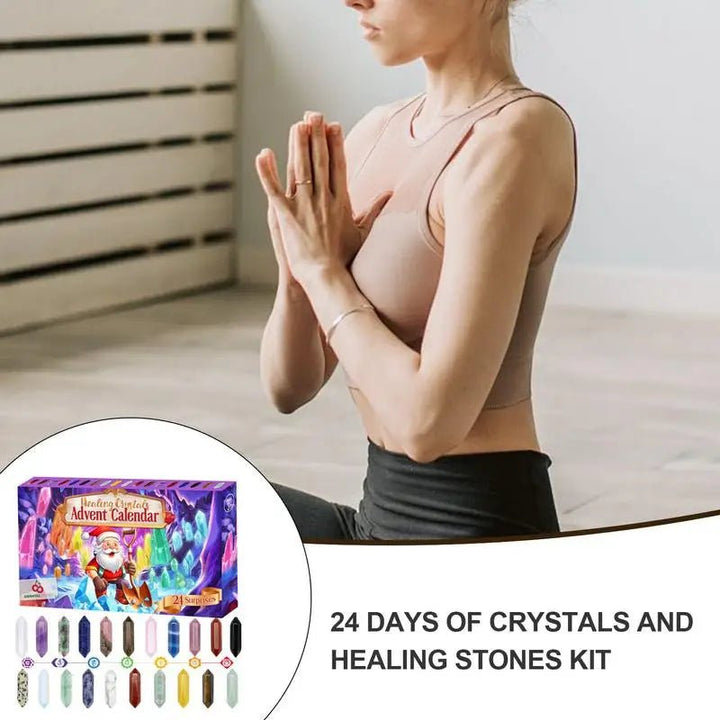 Lisslune | CRYSTAL ADVENT CALENDAR 2025 – 24 Unique Crystals for a Magical Christmas Countdown