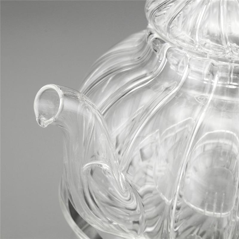 Lisslune | Crystal Clear Glass Teapot Set