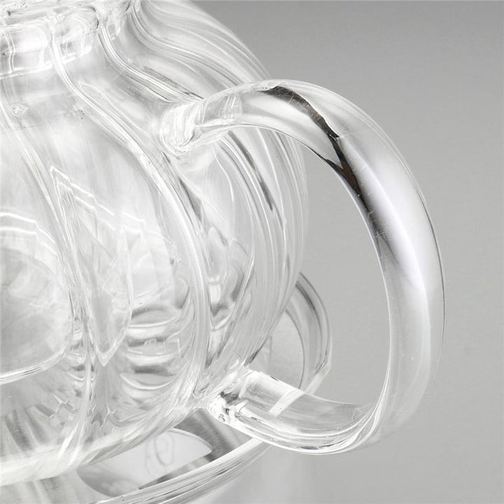 Lisslune | Crystal Clear Glass Teapot Set