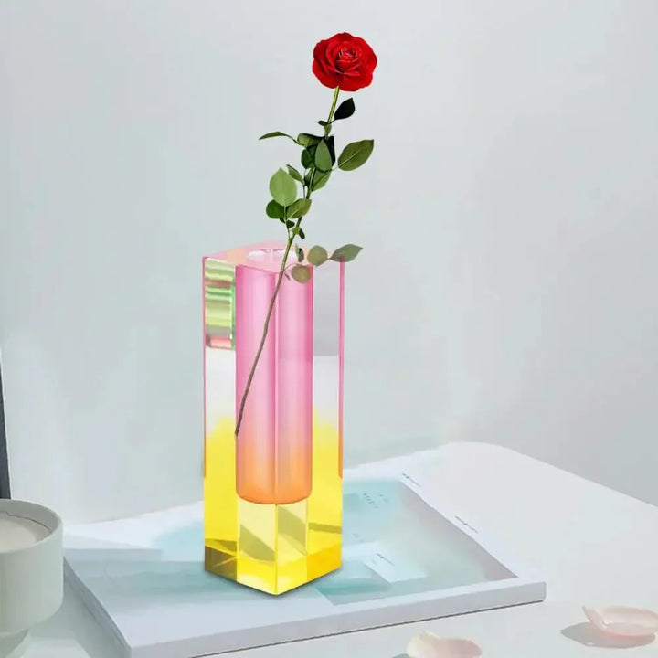 Lisslune | Crystal Effect Gradient Vase