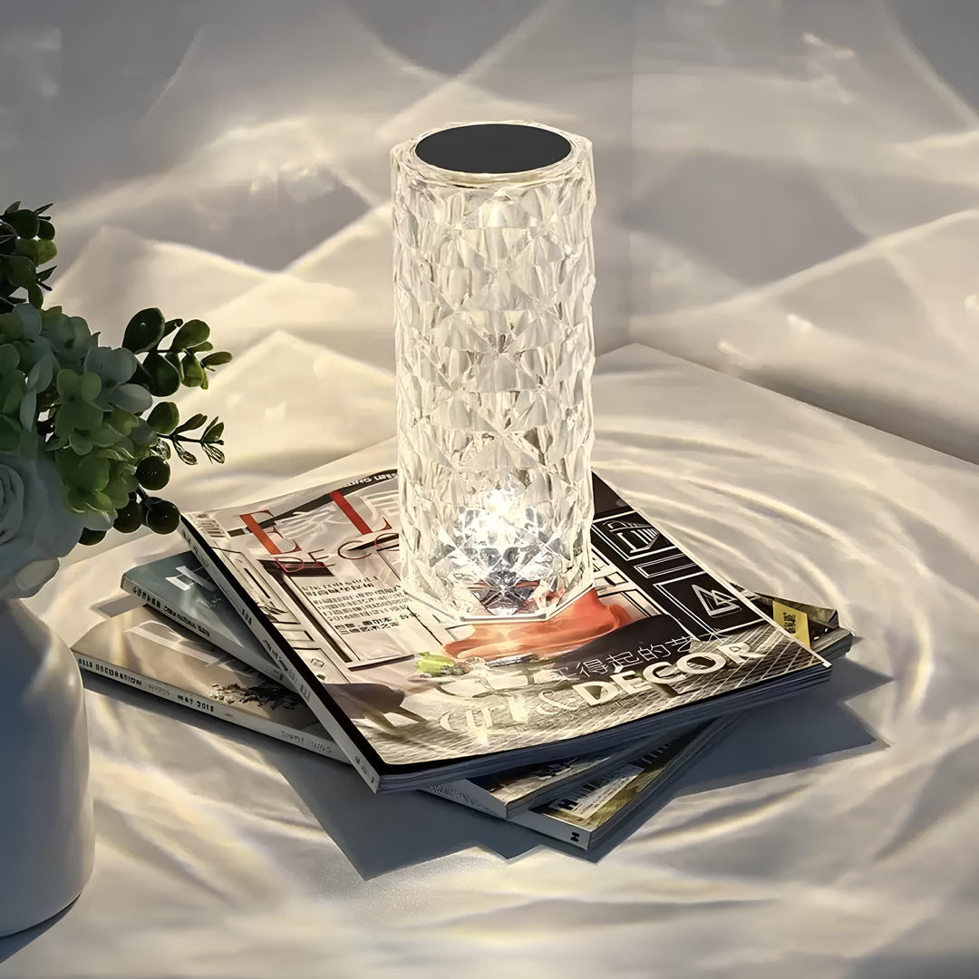 Lisslune | Crystal Table Lamp with Touch Control - Aurora