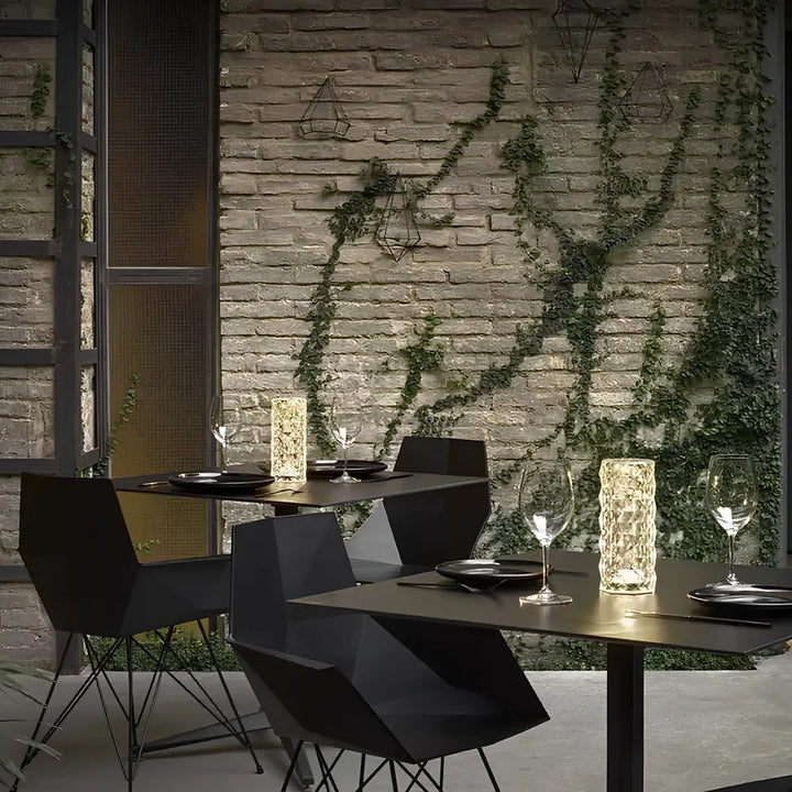 Lisslune | Crystal Table Lamp with Touch Control - Aurora
