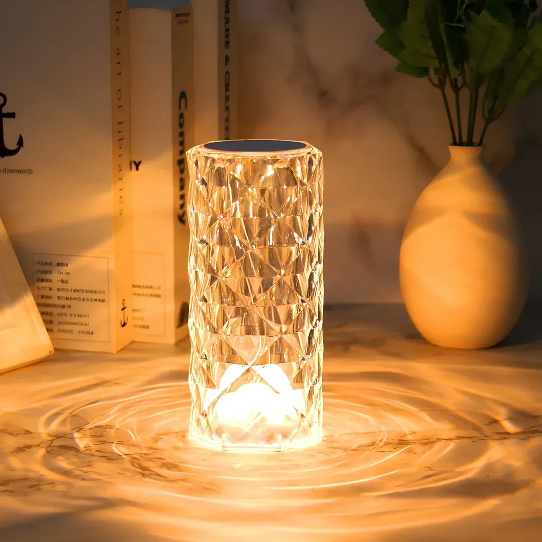 Lisslune | Crystal Table Lamp with Touch Control - Aurora