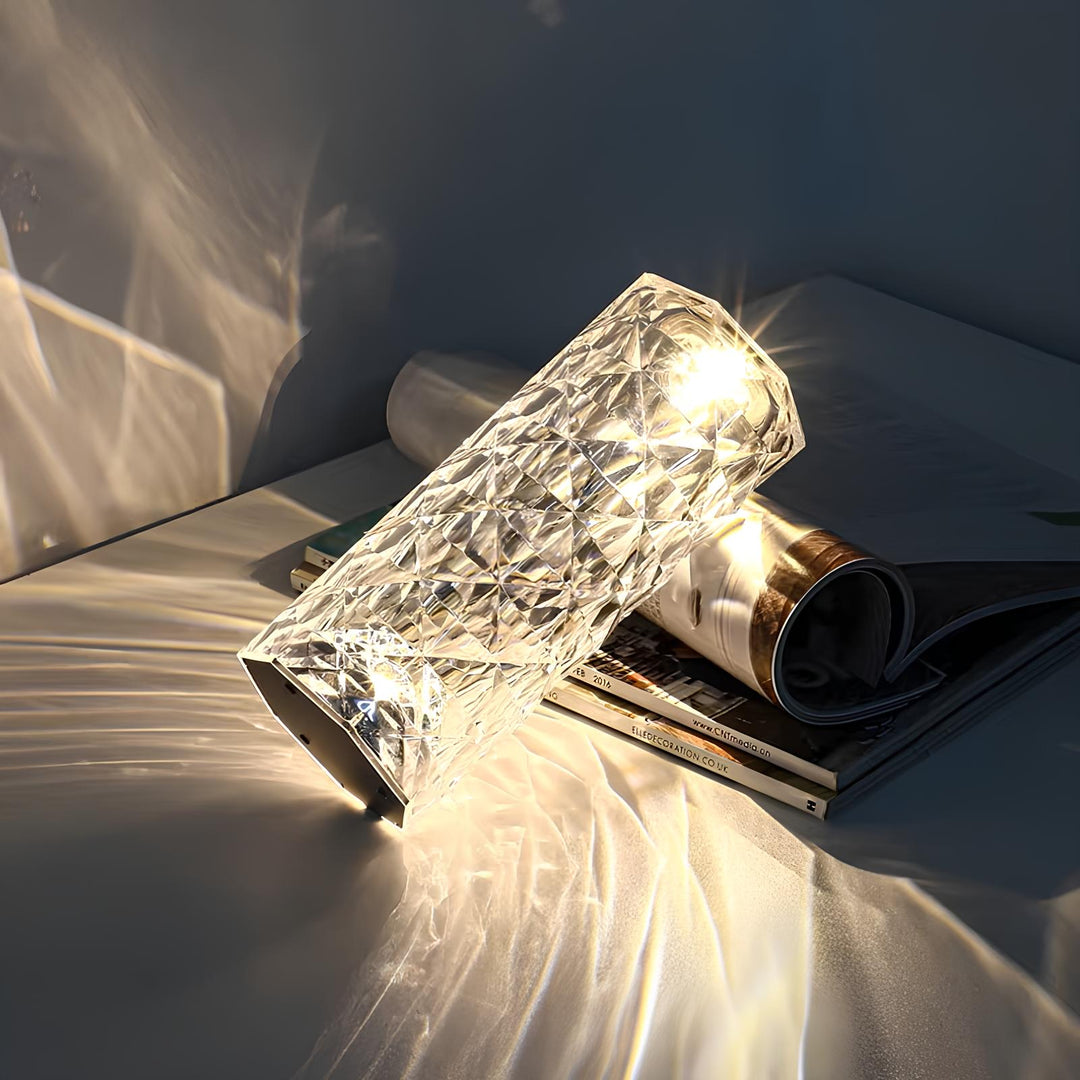Lisslune | Crystal Table Lamp with Touch Control - Aurora