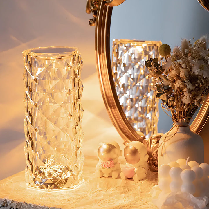 Lisslune | Crystal Table Lamp with Touch Control - Aurora