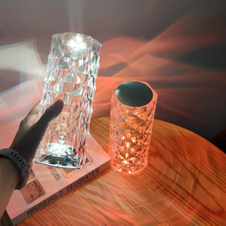Lisslune | Crystal Table Lamp with Touch Control - Aurora